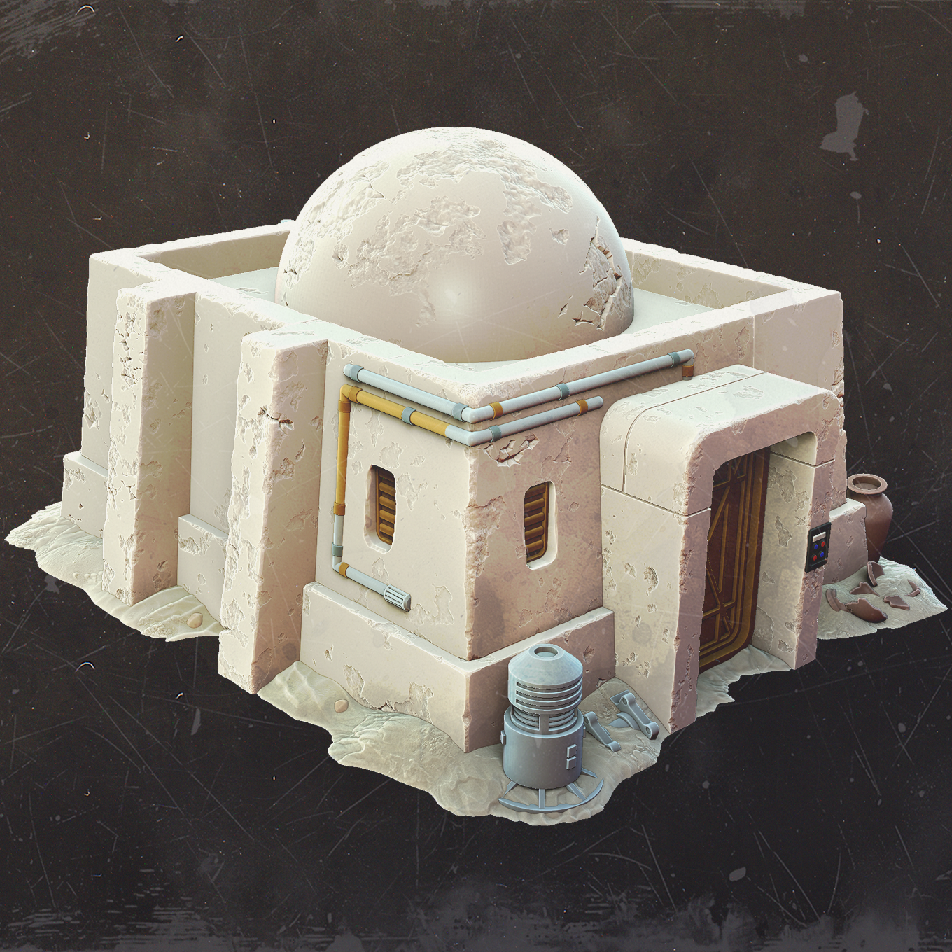 Hadria's Abode - Mos Jemra Desert Spaceport