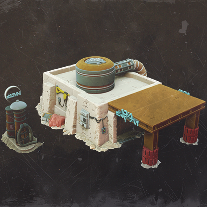 Ionflare Fuelworks - Mos Jemra Desert Spaceport