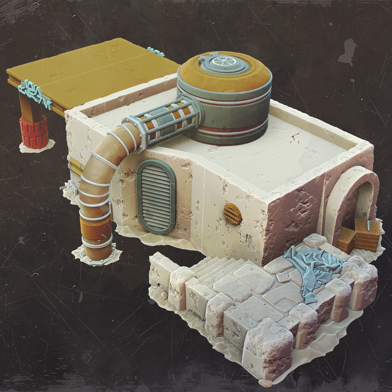 Ionflare Fuelworks - Mos Jemra Desert Spaceport