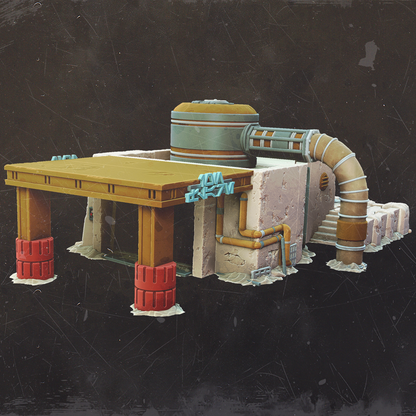 Ionflare Fuelworks - Mos Jemra Desert Spaceport