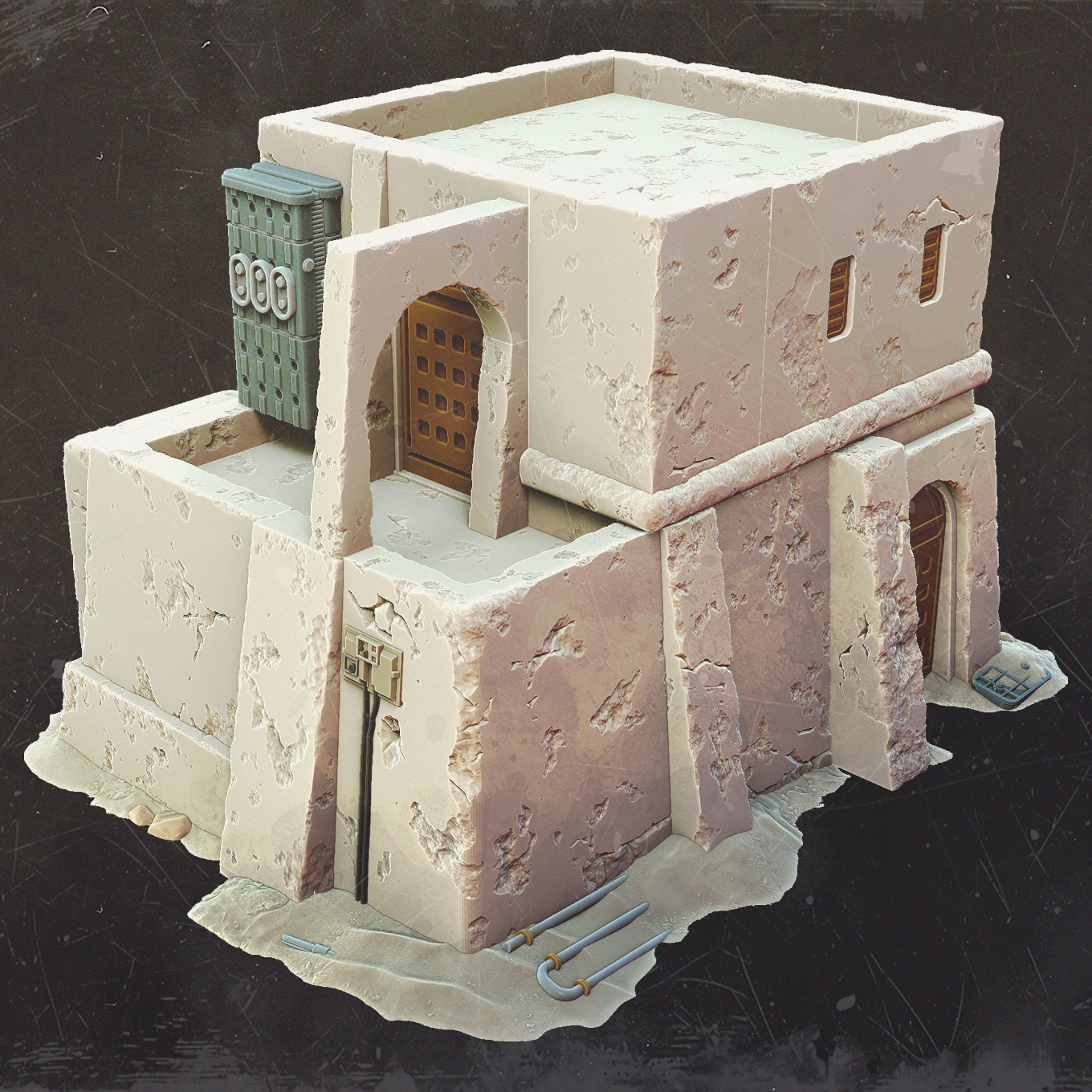 Tekmek's Wrench - Mos Jemra Desert Spaceport