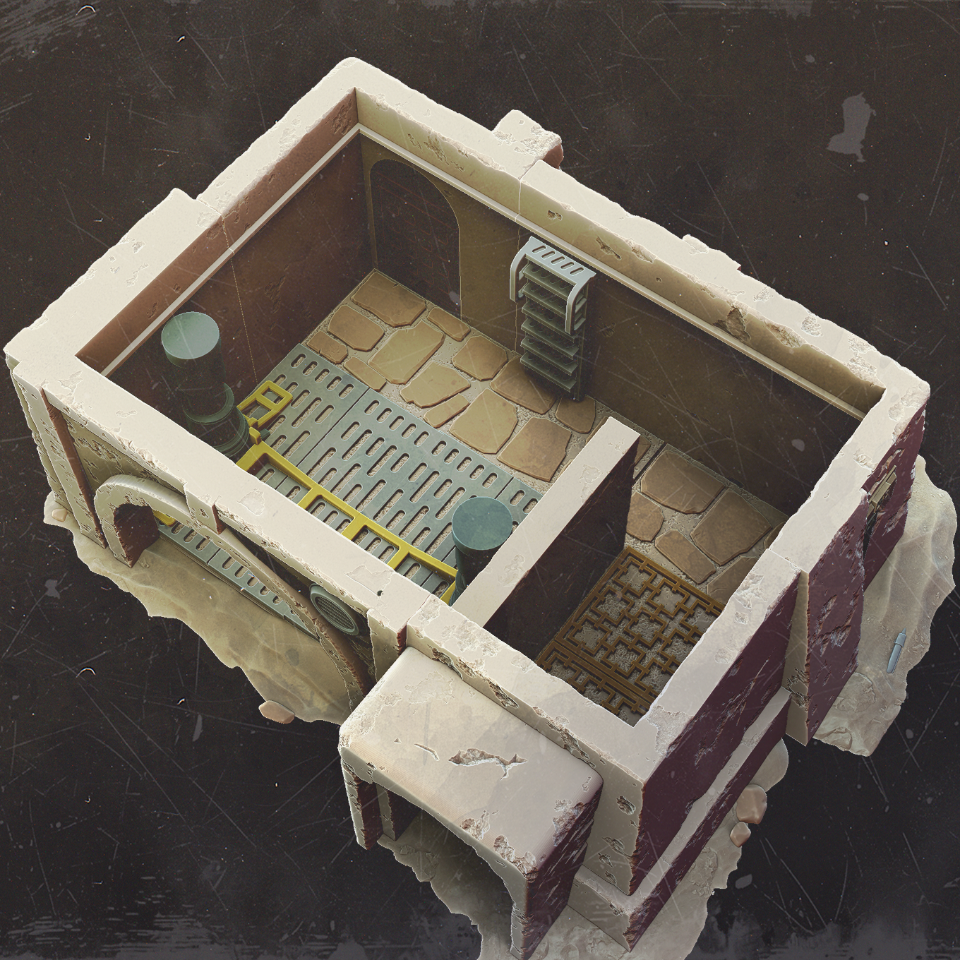 Tekmek's Wrench - Mos Jemra Desert Spaceport