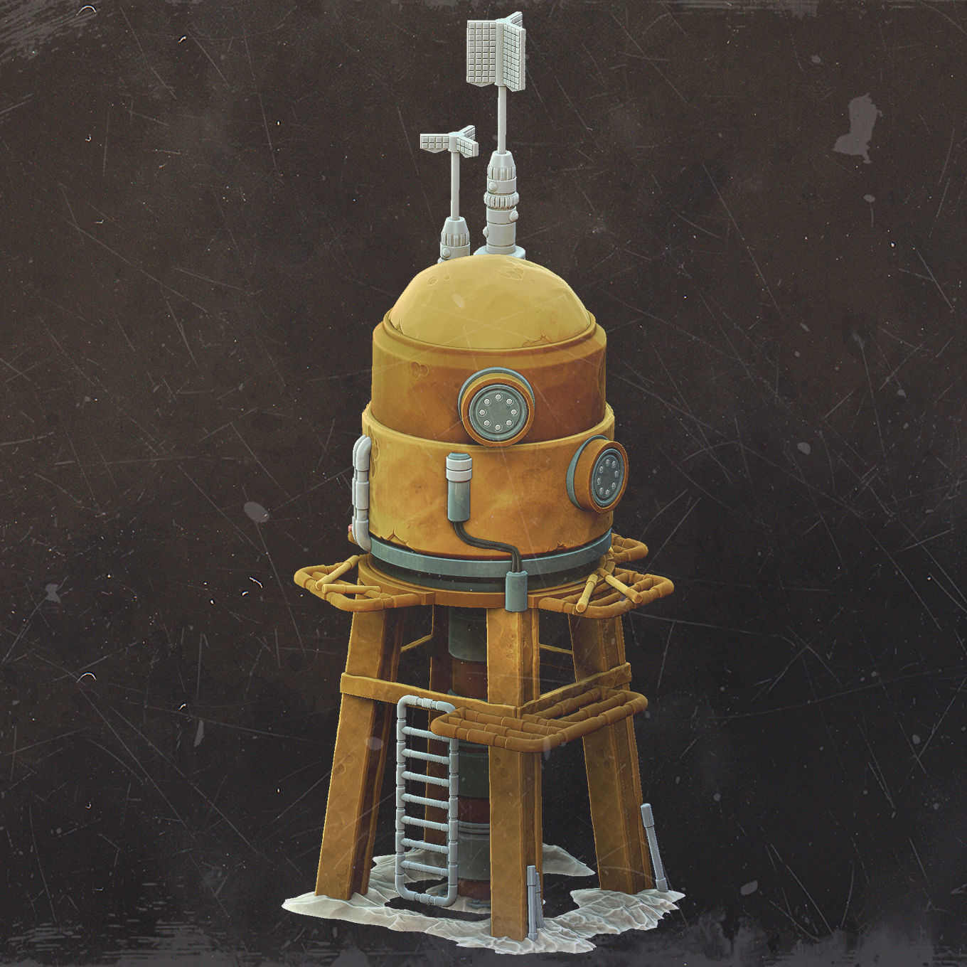 Water Tower - Mos Jemra Desert Spaceport