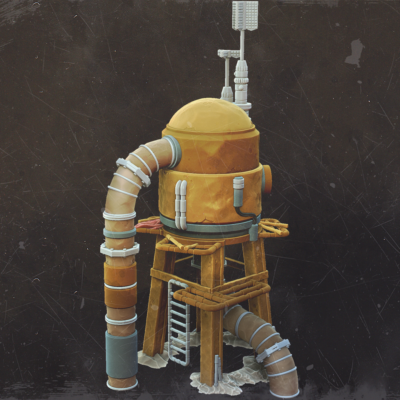 Water Tower - Mos Jemra Desert Spaceport