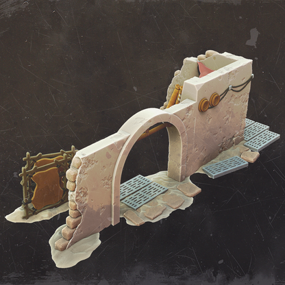 Twin Suns Textiles - Mos Jemra Desert Spaceport