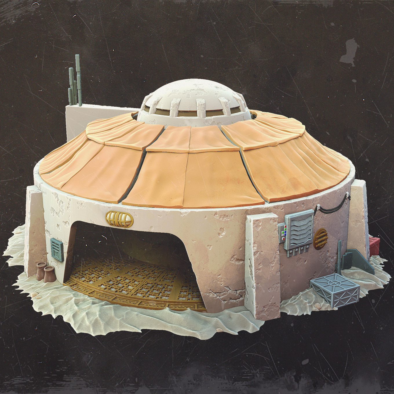 Mira's Contractorium - Mos Jemra Desert Spaceport