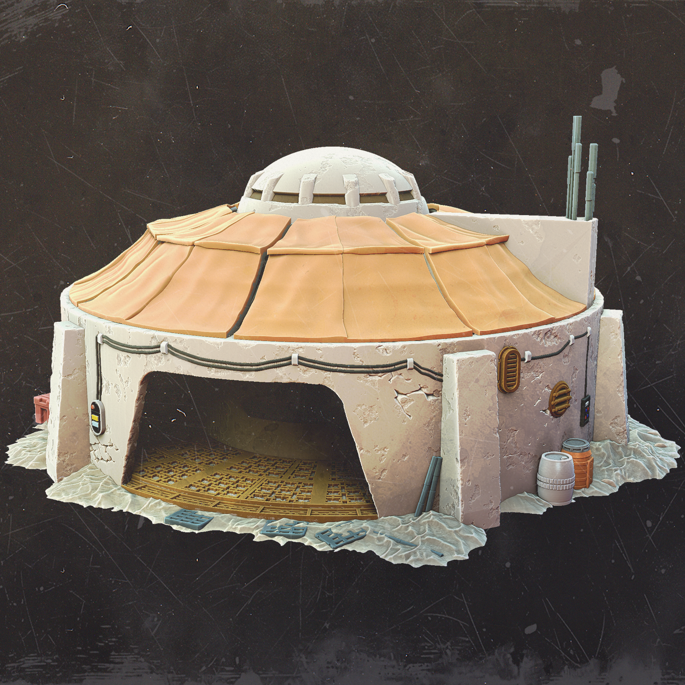 Mira's Contractorium - Mos Jemra Desert Spaceport