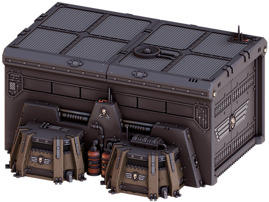 Grimdark Mechanized Command 2.0 - Grimdark Outpost