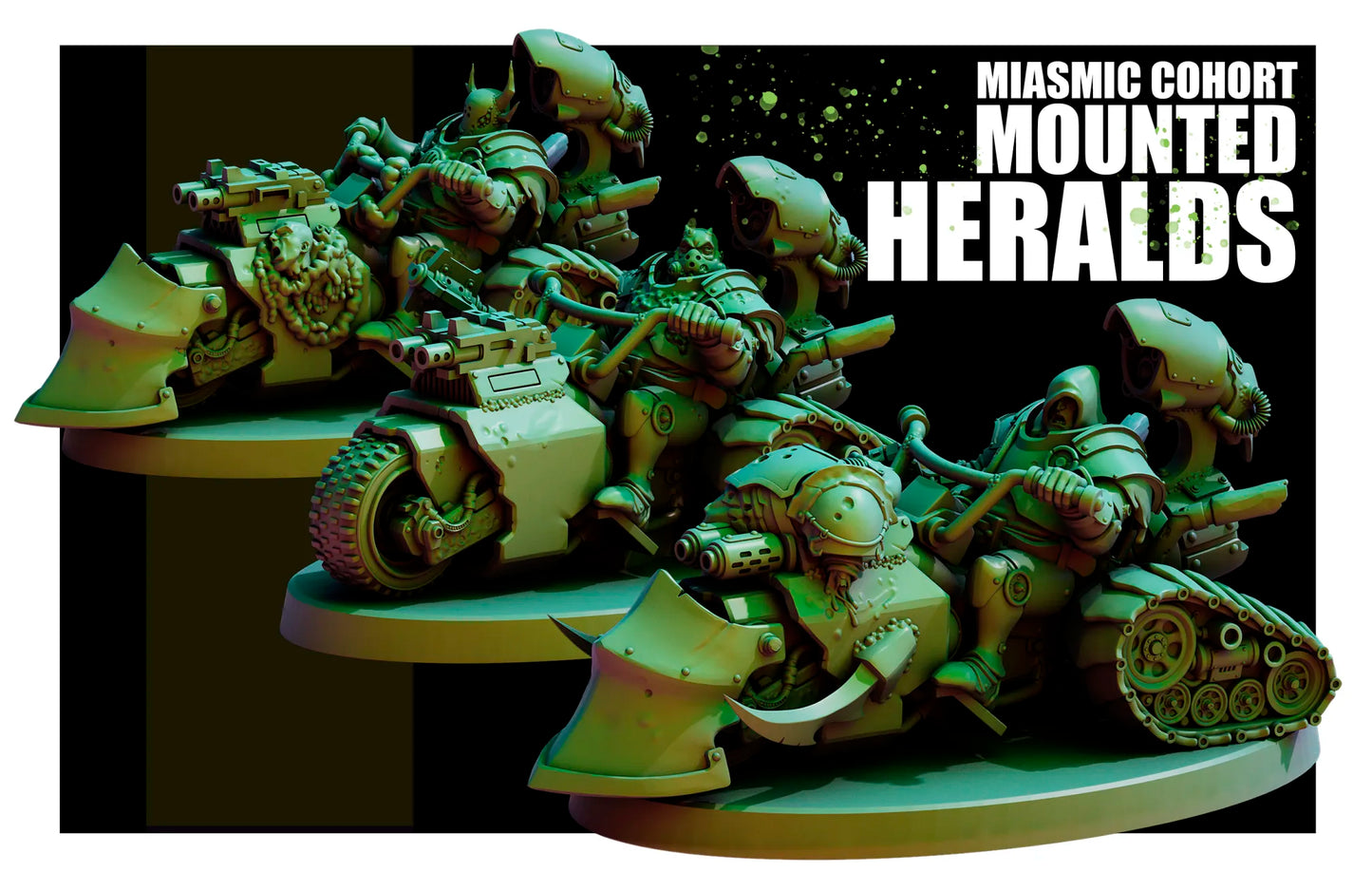 Miasmic Cohort - Mounted Heralds