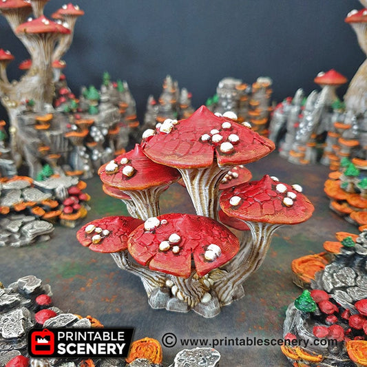 Magic Mushroom Clusters