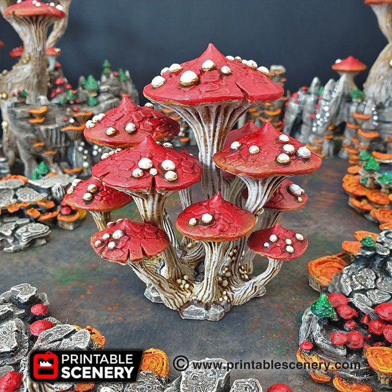 Magic Mushroom Clusters