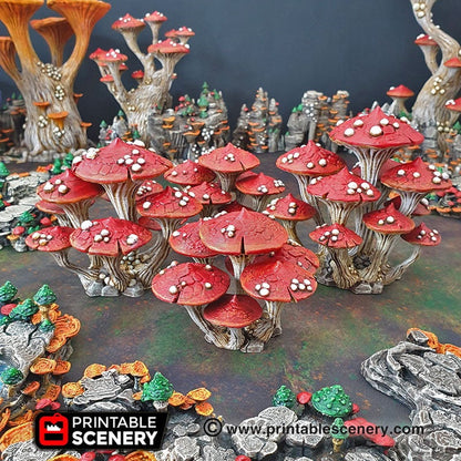 Magic Mushroom Clusters