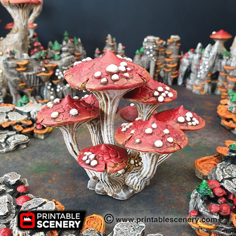 Magic Mushroom Clusters