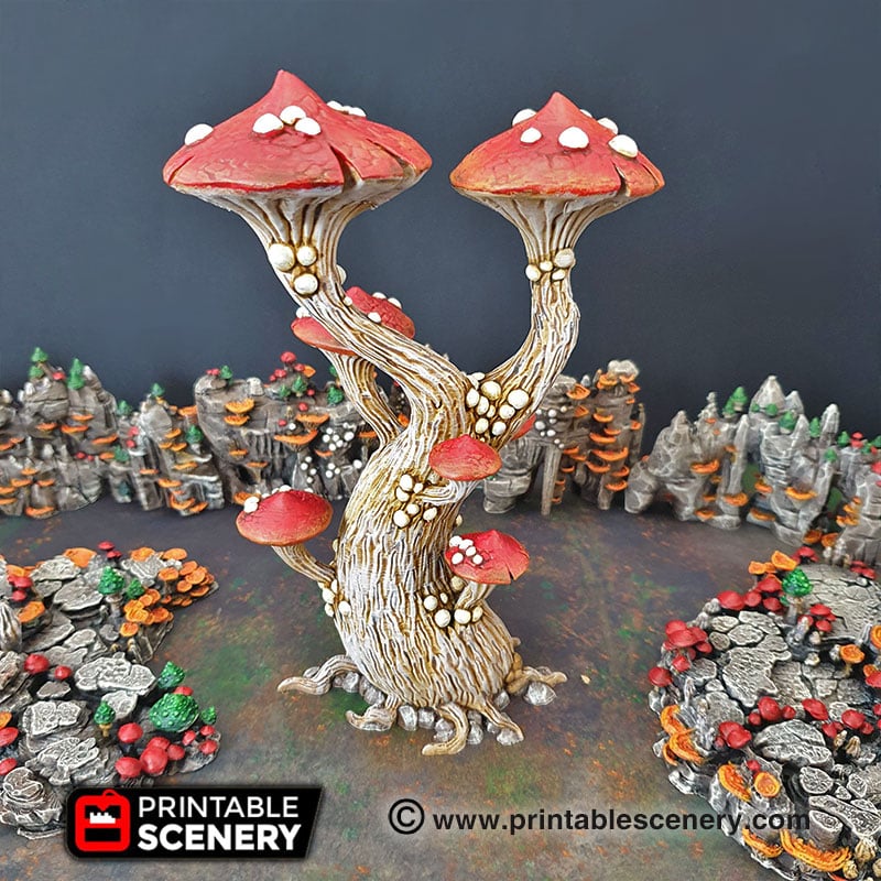 Magic Mushroom Trees