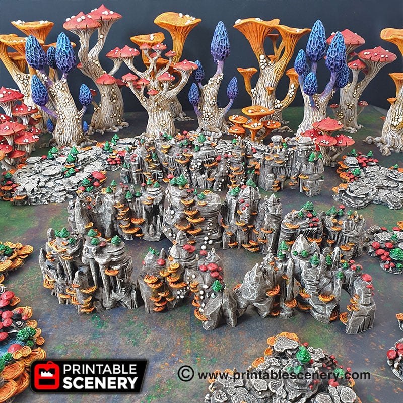 Mushroom Grotto Walls