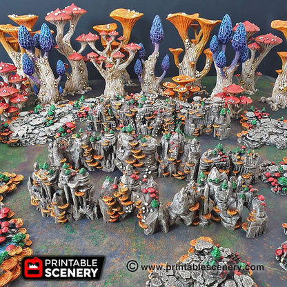 Mushroom Grotto Walls