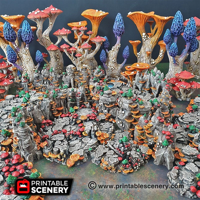 Mushroom Grotto Walls