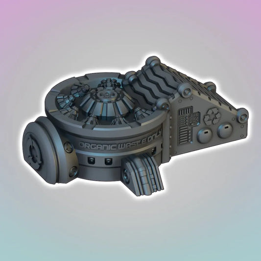 Organic Recycling Plant - Cyberpunk - Flatline City