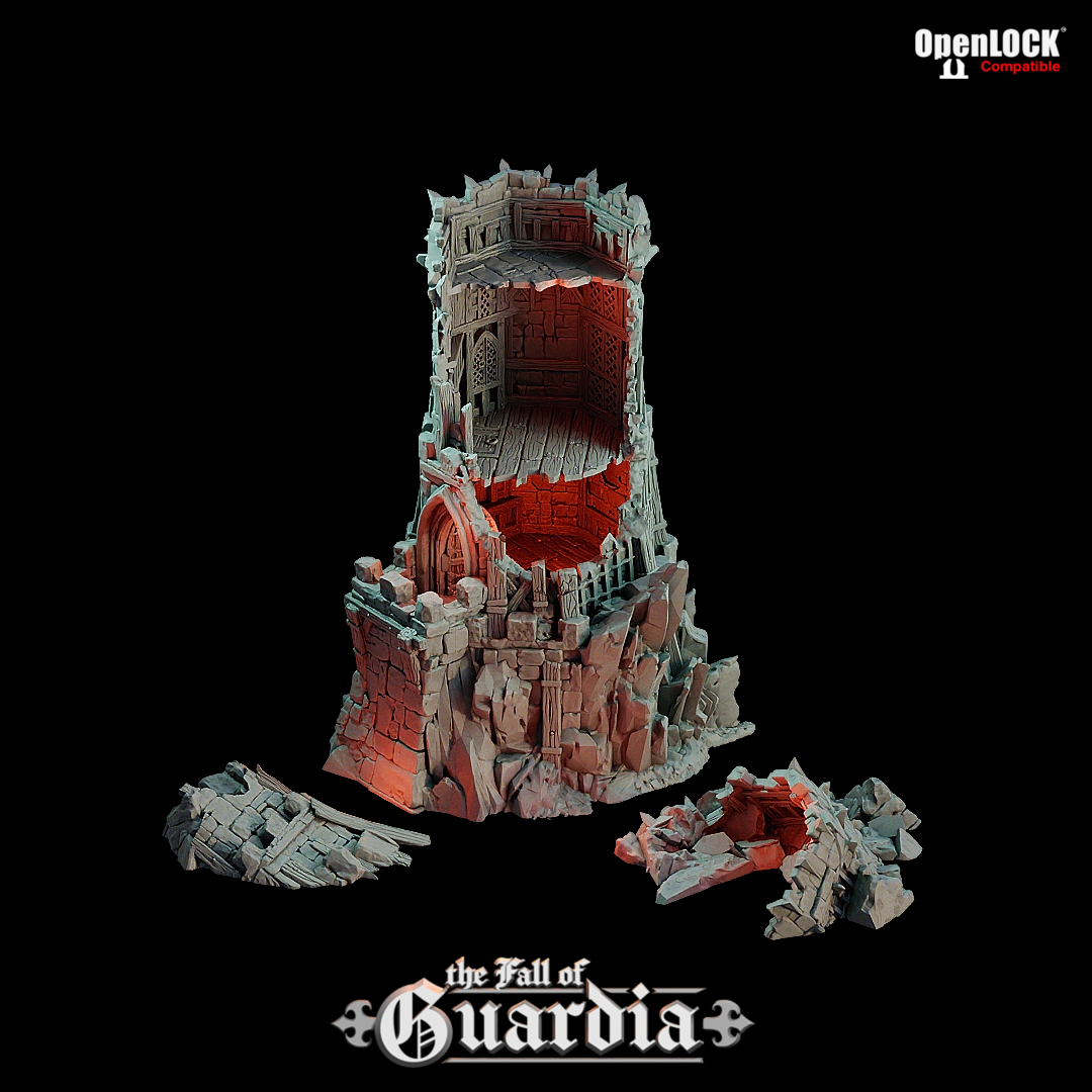 Ruined Outpost Tower - Fall of Guardia