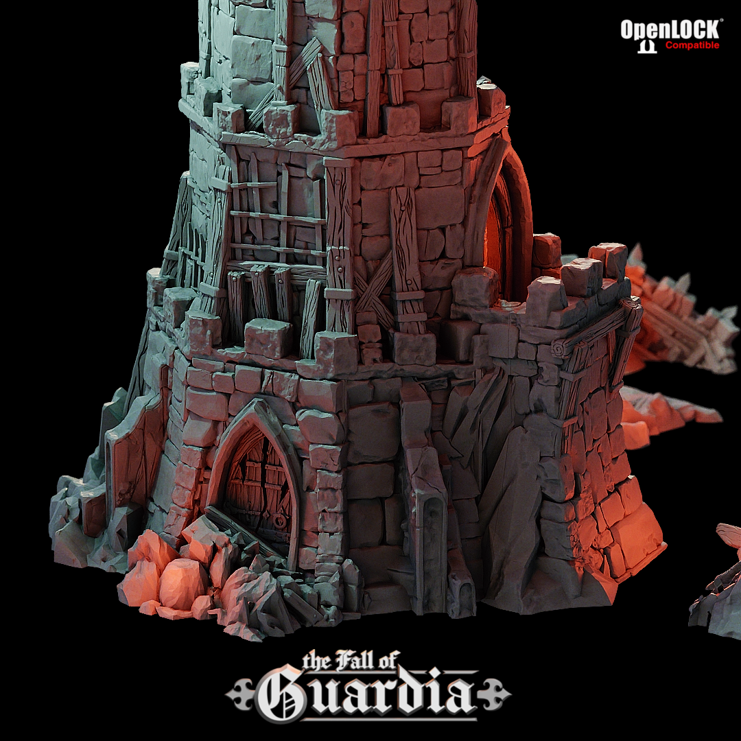 Ruined Outpost Tower - Fall of Guardia