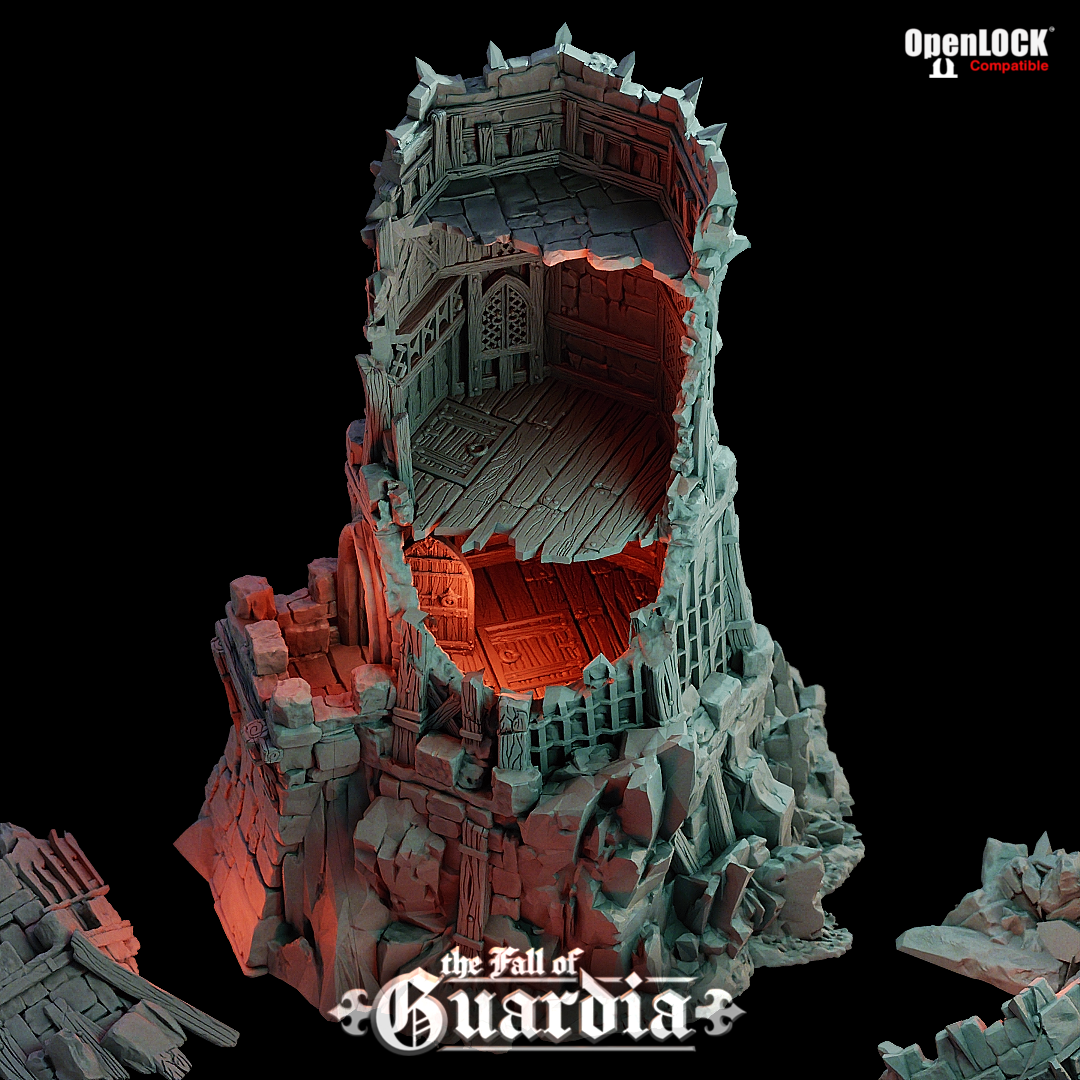 Ruined Outpost Tower - Fall of Guardia