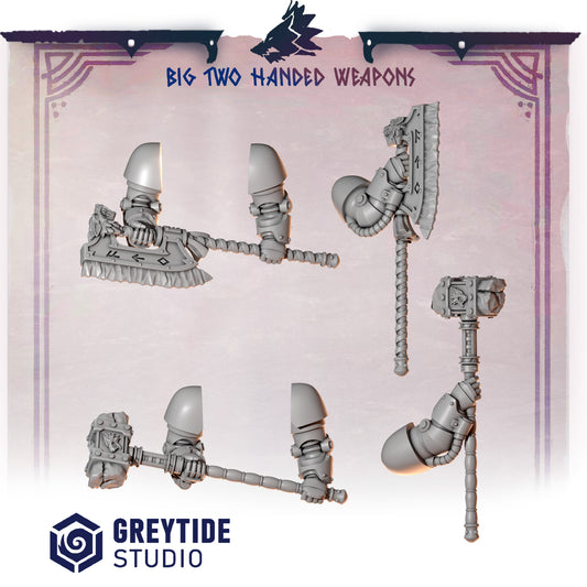 Primal Hounds - Big Armour Two Handed Weapons