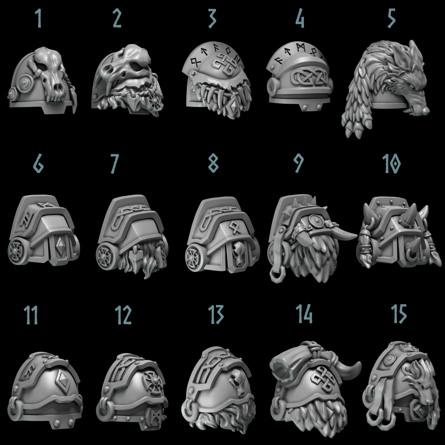 Primal Hounds - Big Armour Shoulder Pads