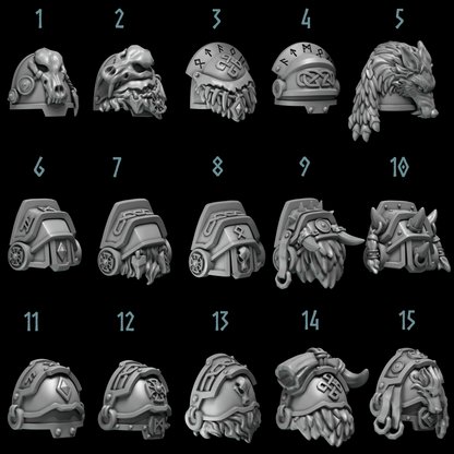 Primal Hounds - Big Armour Shoulder Pads