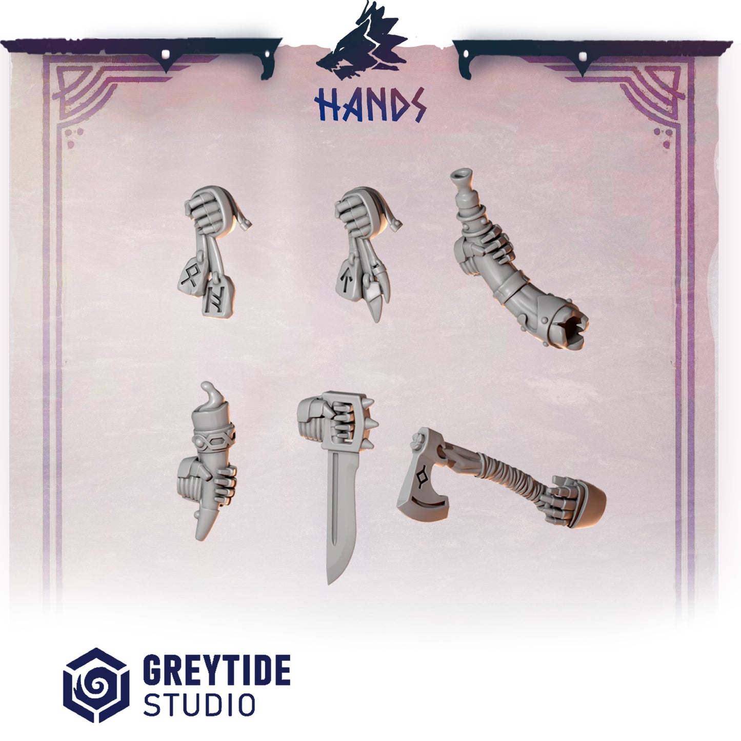Primal Hounds - Big Armour Decorations