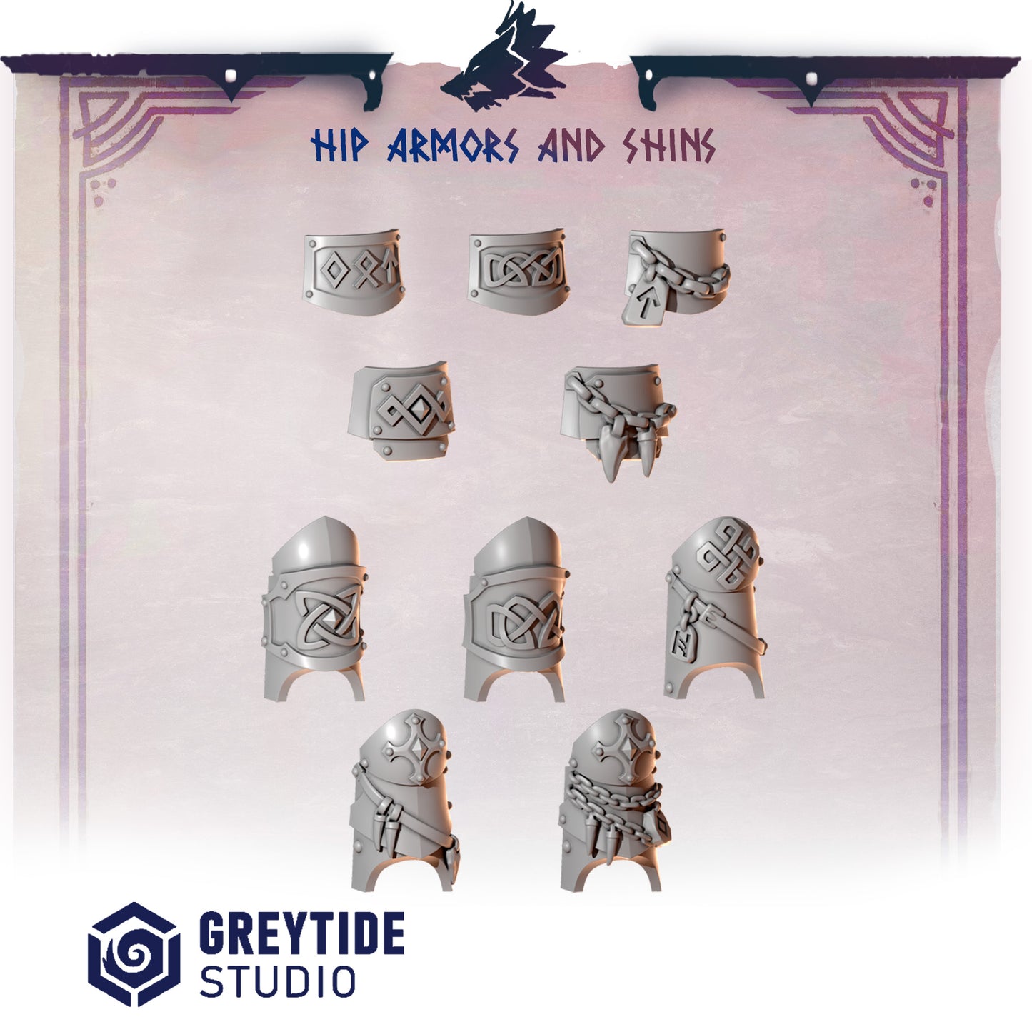 Primal Hounds - Big Armour Decorations