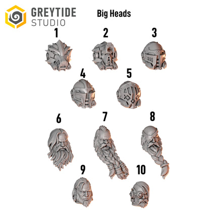 Primal Hounds - Big Armour Heads