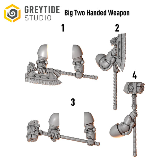 Primal Hounds - Big Armour Two Handed Weapons
