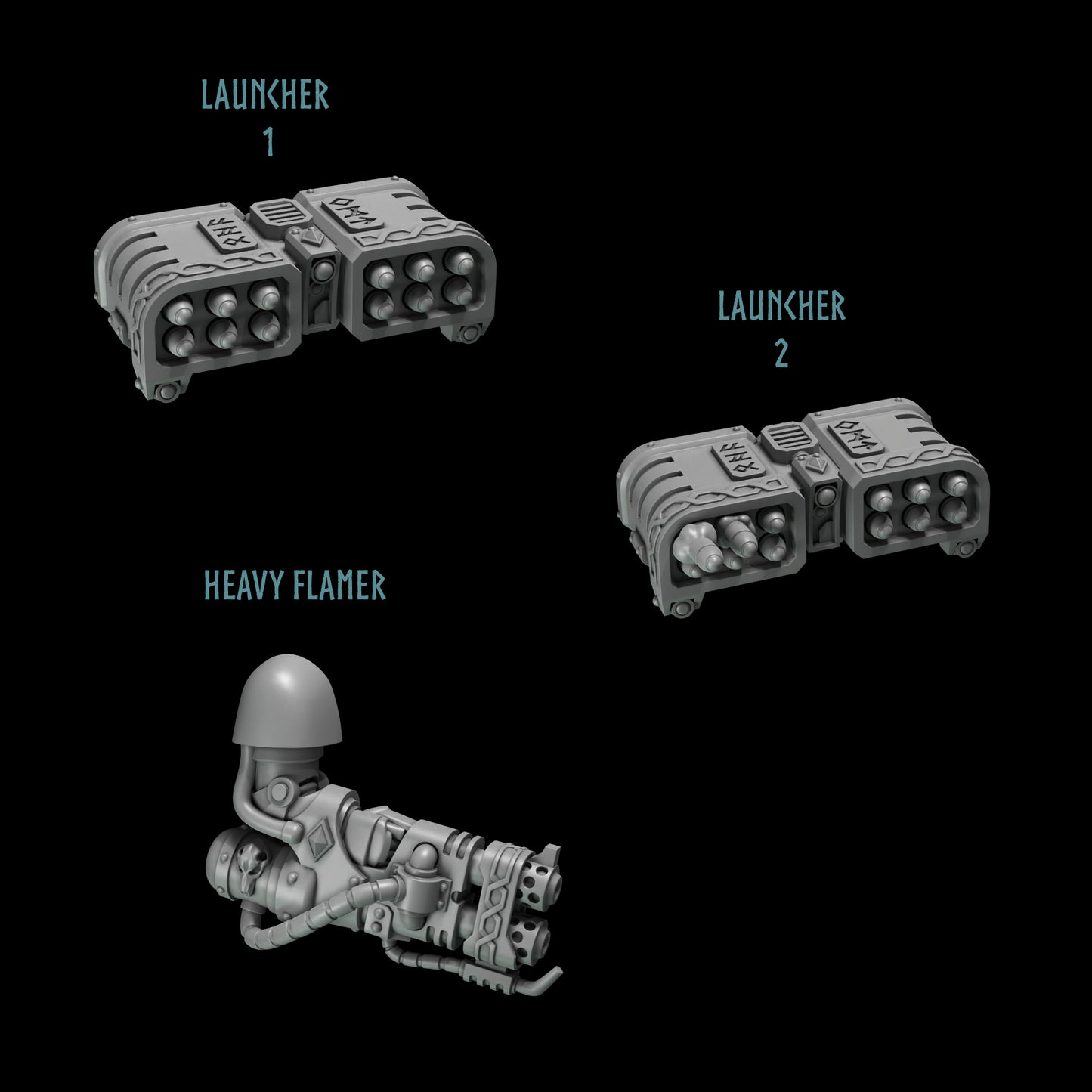 Primal Hounds - Big Armour Heavy Weapons