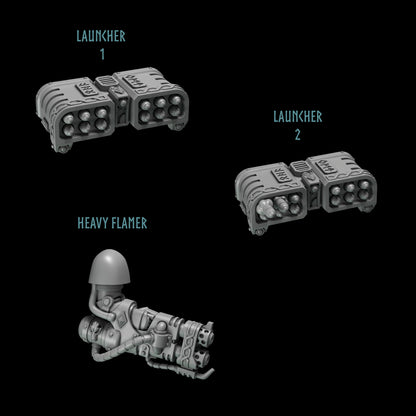 Primal Hounds - Big Armour Heavy Weapons