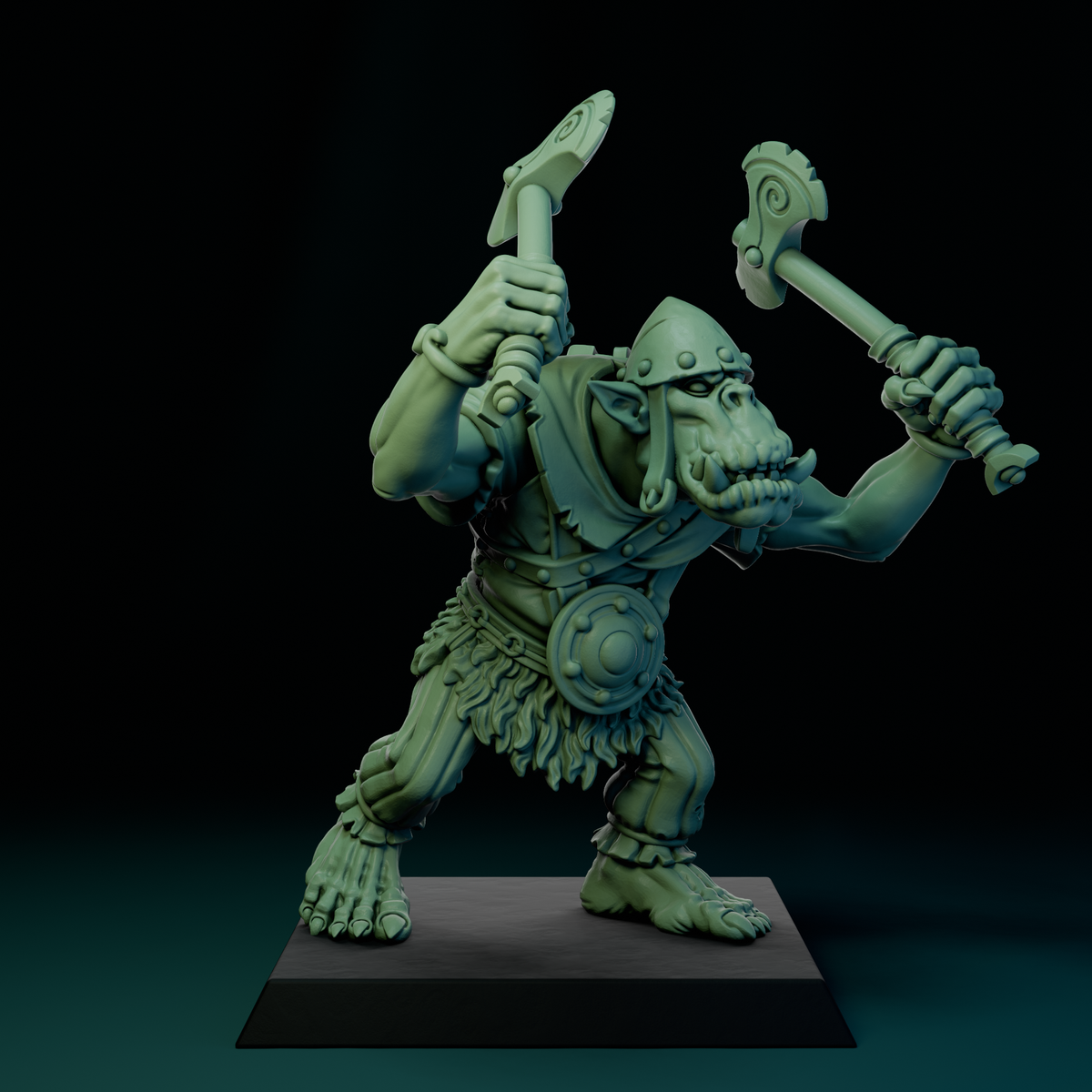 Orc Axes x 6 - The Longsnouts