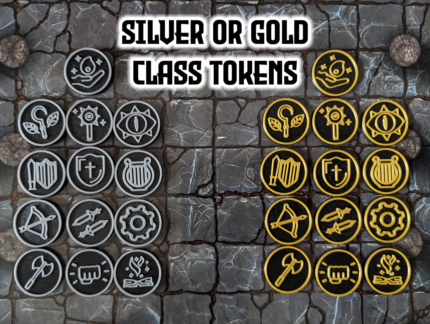 D&D Monster Tokens Full Set