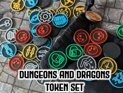 D&D Monster Tokens Full Set