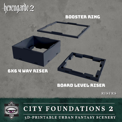 City Foundations - Risers and Boosters - Hexengarde 2