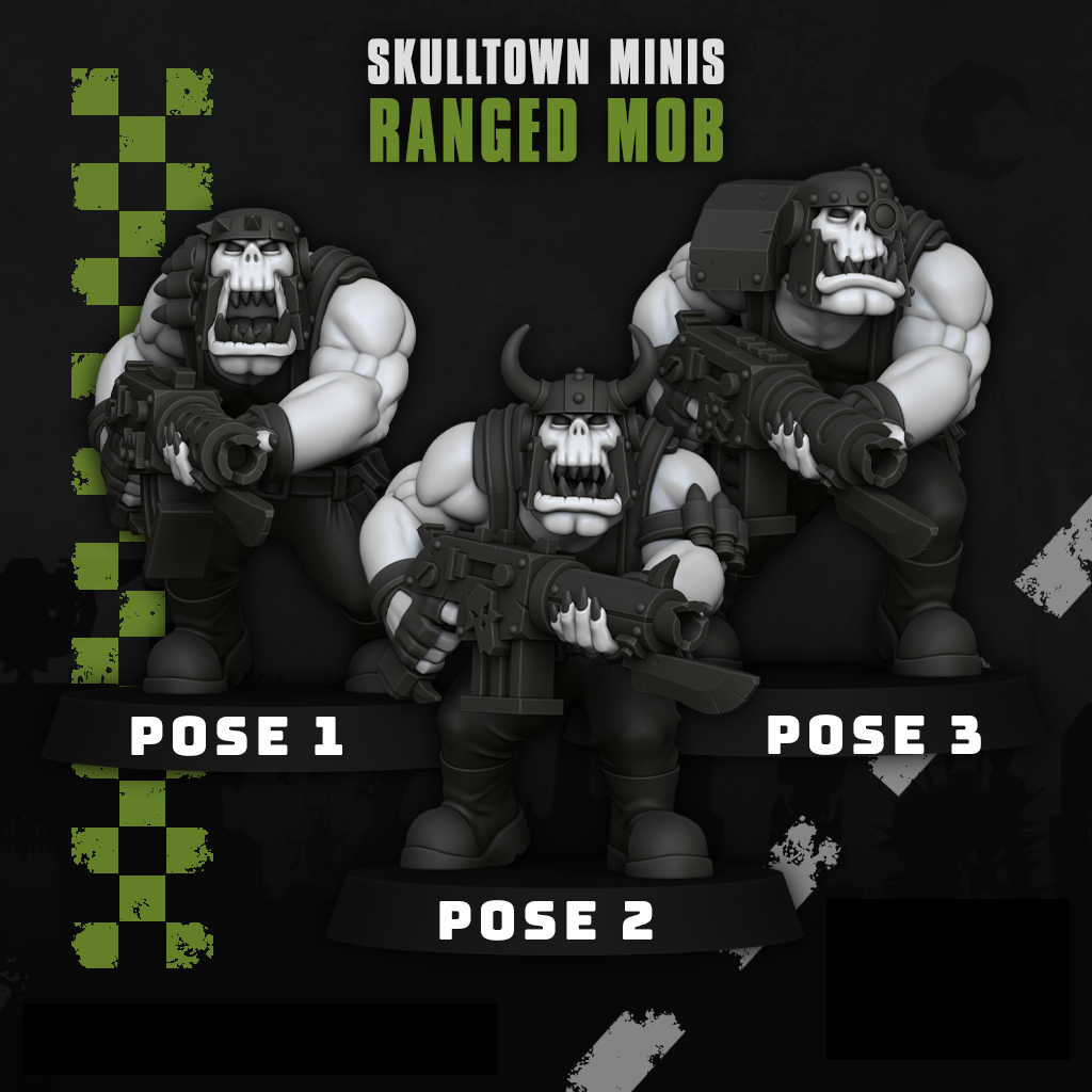Ork Marauders - Ranged Mob