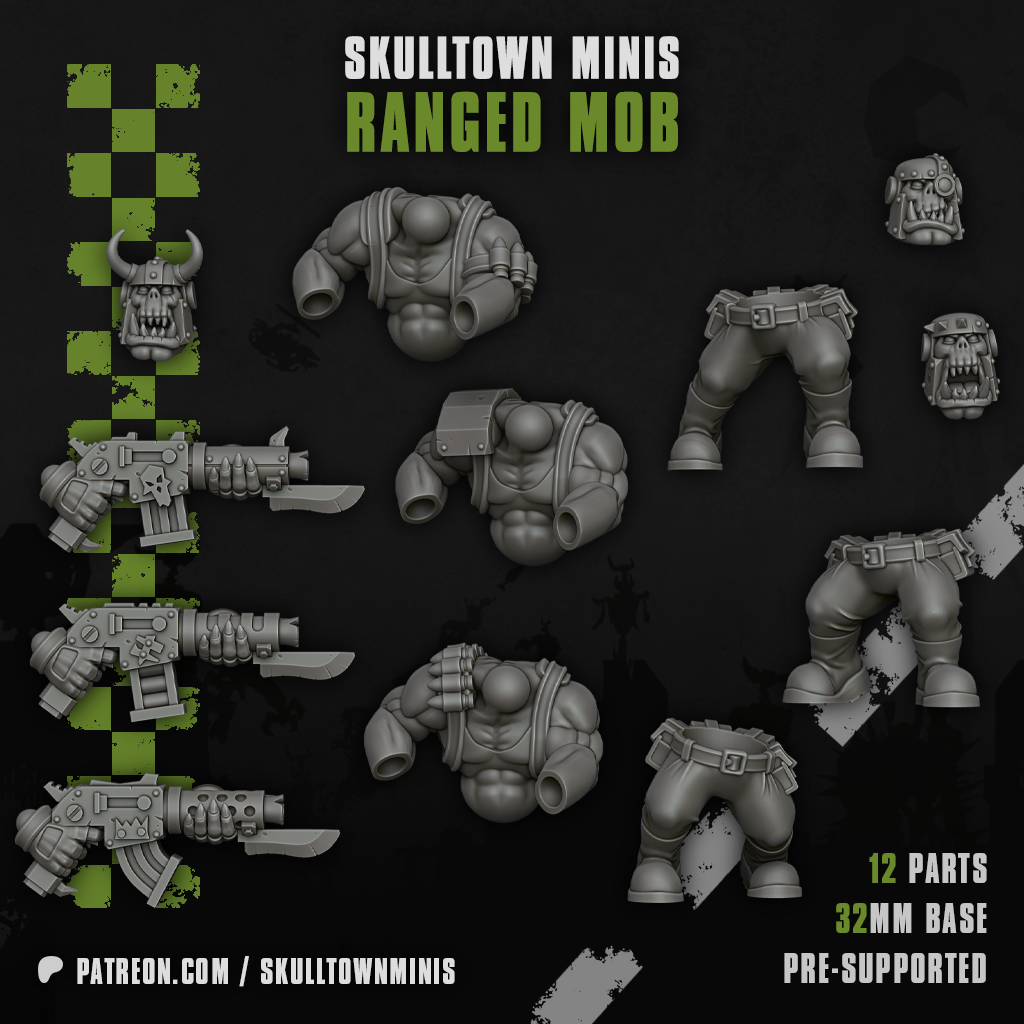 Ork Marauders - Ranged Mob