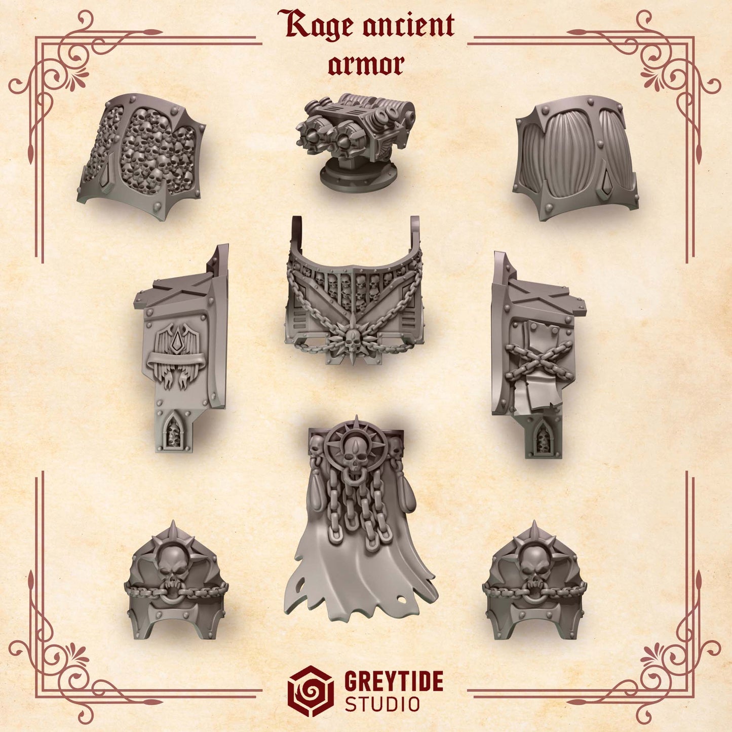 Crimson Lords - Ancient Rage Armour