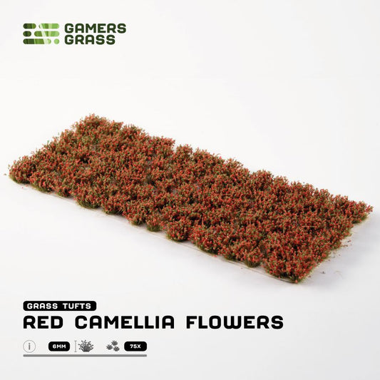 Red Camellia Flowers - Gamers Grass