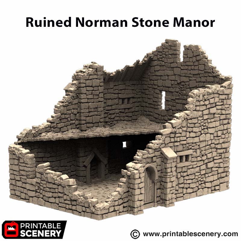 Norman Stone Manor Ruin
