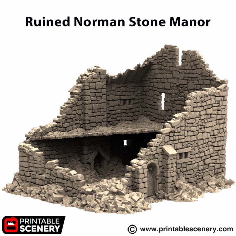 Norman Stone Manor Ruin