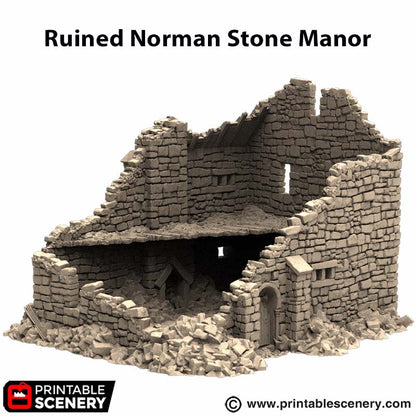 Norman Stone Manor Ruin