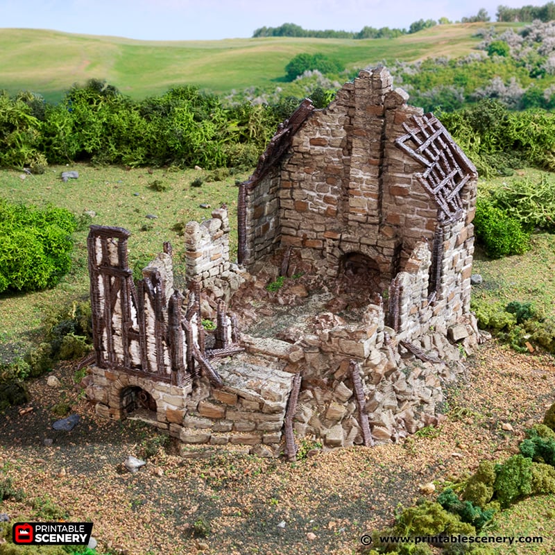 Barlyway Cottage Ruins