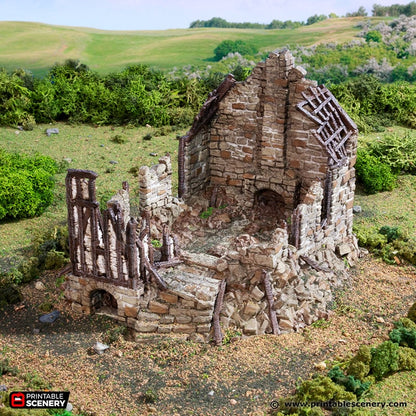 Barlyway Cottage Ruins