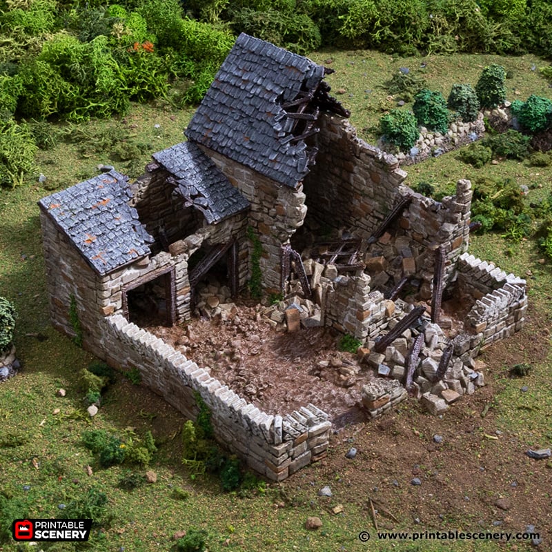 Farm Pig Pen Ruins