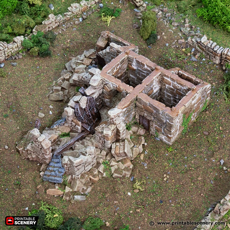 French Mausoleum Ruin