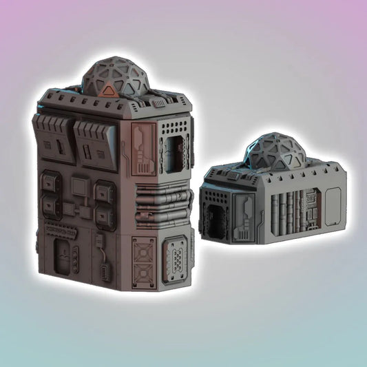 Science and Research Facility - Cyberpunk - Flatline City